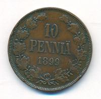 10 пенни 1899 года  Для Финляндии