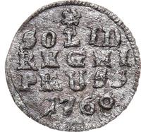 Солид 1760 года  Для Пруссии