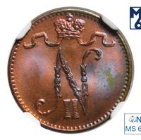 1 пенни 1915 года  Для Финляндии