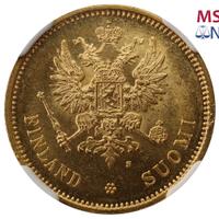 20 марок 1878 года S Для Финляндии