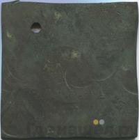 Полполтины 1725 года  Пробная медная плата