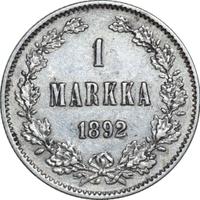 1 марка 1892 года L Для Финляндии