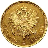 10 марок 1879 года S Для Финляндии