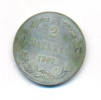 2 марки 1907 года L Для Финляндии