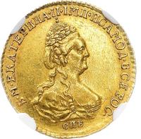 2 рубля 1785 года СПБ