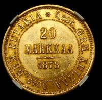 20 марок 1878 года S Для Финляндии