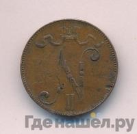 5 пенни 1896 года  Для Финляндии