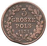 3 гроша 1831 года