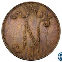 5 пенни 1901 года  Для Финляндии