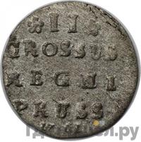 2 гроша 1761 года  Для Пруссии