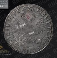 1 рубль 1705 года