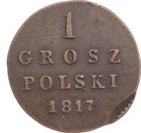 1 грош 1817 года