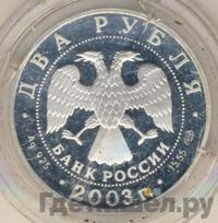2 рубля 2003 года СПМД