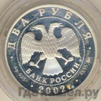2 рубля 2002 года ММД