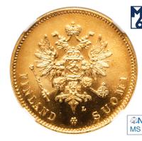 20 марок 1911 года L Для Финляндии