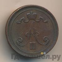 10 пенни 1875 года  Для Финляндии