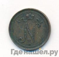 10 пенни 1910 года  Для Финляндии