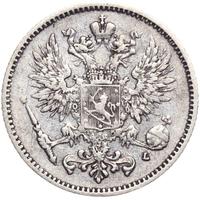 50 пенни 1893 года L Для Финляндии