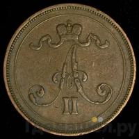 10 пенни 1875 года  Для Финляндии