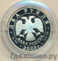 2 рубля 2003 года СПМД