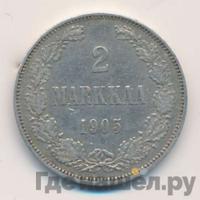 2 марки 1905 года L Для Финляндии