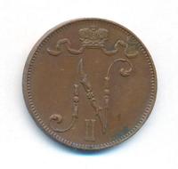 5 пенни 1913 года  Для Финляндии
