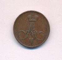 Денежка 1857 года