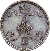 1 пенни 1867 года  Для Финляндии