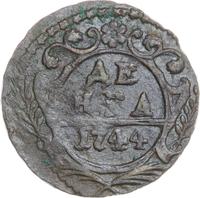 Денга 1744 года