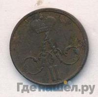 Денежка 1858 года