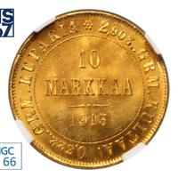 10 марок 1913 года S Для Финляндии