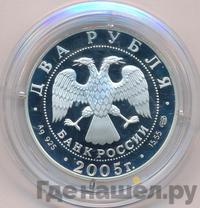2 рубля 2005 года СПМД