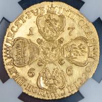 10 рублей 1766 года