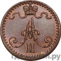 1 пенни 1870 года  Для Финляндии