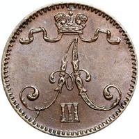 1 пенни 1888 года  Для Финляндии