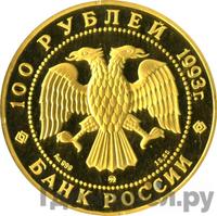 100 рублей 1993 года ММД