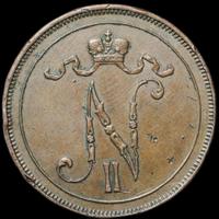 10 пенни 1916 года  Для Финляндии