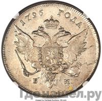 1 рубль 1796 года