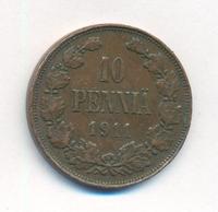 10 пенни 1911 года  Для Финляндии