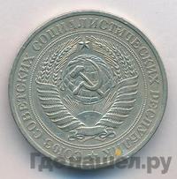 1 рубль 1977 года