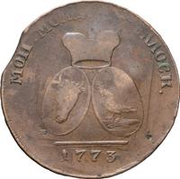 2 пара - 3 копейки 1773 года