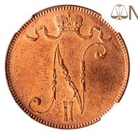 5 пенни 1916 года  Для Финляндии