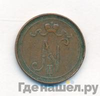 10 пенни 1909 года  Для Финляндии