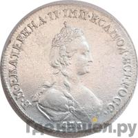 Полуполтинник 1781 года