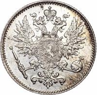 50 пенни 1915 года S Для Финляндии