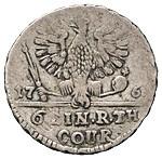 1/6 талера 1761 года