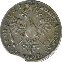 Полтина 1723 года