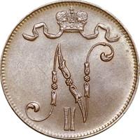5 пенни 1913 года  Для Финляндии