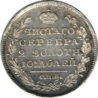 Полтина 1824 года