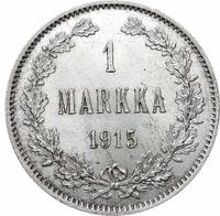 1 марка 1915 года S Для Финляндии